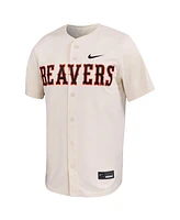 Nike Men's Natural Oregon State Beavers Limited Baseball Jersey
