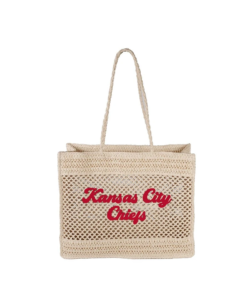 Logo Brands Kansas City Chiefs Coastal Tote Bag