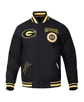 Pro Standard Men's Black Grambling Tigers Crest Wool Full-Zip Jacket