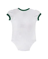 Outerstuff Girls Baby Boys and 2-Piece Miami Hurricanes Love My Team Bodysuit Skirt Set