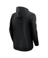 Fanatics Men's Black New Jersey Devils Big Tall Authentic Pro Pullover Hoodie