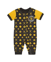 Outerstuff Newborn Brown San Diego Padres Hard 90 Coveralls