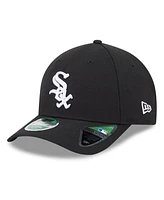 New Era Men's Black Chicago White Sox Player Replica 9Forty Adjustable Hat