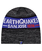 New Era Men's Black San Jose Earthquakes 2025 Kickoff Beanie Hat