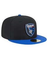 New Era Men's Black San Jose Earthquakes 2025 Kickoff 59FIFTY Fitted Hat