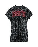 Outerstuff Preschool Black Alabama Crimson Tide Sequin V-neck Dress
