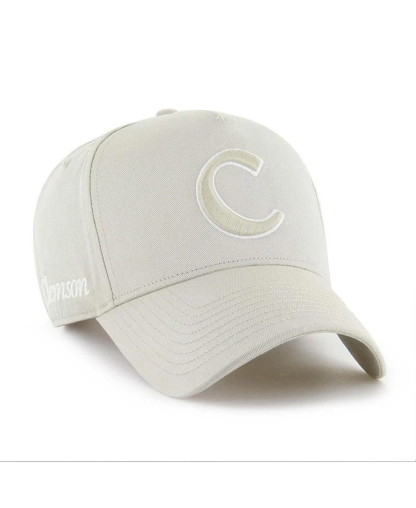 '47 Brand Men's Cream Clemson Tigers Foundation Offside Adjustable Hat
