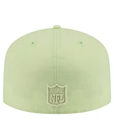 New Era Men's Green Philadelphia Eagles Color Pack A-Frame 59FIFTY Fitted Hat