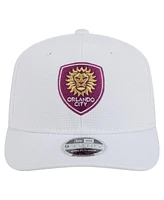 New Era Men's White Orlando City Sc 2025 Jersey Hook 9SEVENTY Stretch-Snap Hat