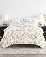 ienjoy Home Timeless Pattern Reversible -Pc. Duvet Cover Set