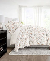 ienjoy Home Timeless Pattern Reversible -Pc. Duvet Cover Set