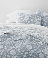 ienjoy Home Textured Floral Reversible 2-Pc. Quilt Set, Twin/Twin Xl