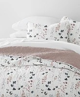 ienjoy Home Poppy Bloom Reversible 2-Pc. Quilt Set, Twin/Twin Xl