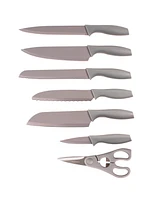 BergHOFF Leo 8-Piece Kitchen Knife Set with Universal Block