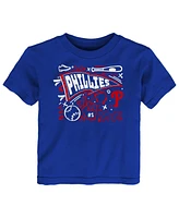 Outerstuff Toddler Royal Philadelphia Phillies Ballpark Fun T-Shirt