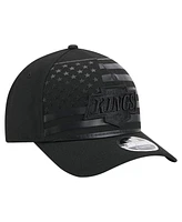 New Era Men's Black Los Angeles Kings Game Day Stealth Flag 9FORTY A-Frame Adjustable Hat