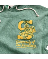 Roots of Fight Men's Green San Francisco Dons Tri-Blend Pullover Hoodie