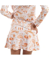 Smith & Quinn Women's White/Tennessee Orange Tennessee Volunteers Tailgate Collection Molly Skort