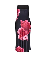 City Chic Plus Amari Print Dress