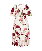 City Chic Plus Mindy Rose Maxi Dress