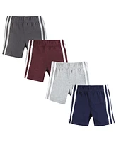 Hudson Baby Boys Shorts Bottoms 4-Pack, Navy