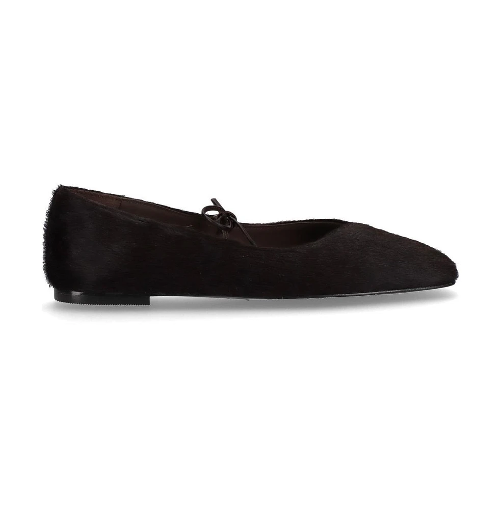 Sway Soft Brown Leather Ballet Flats