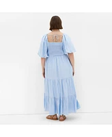 City Chic Plus Mindy Maxi Dress