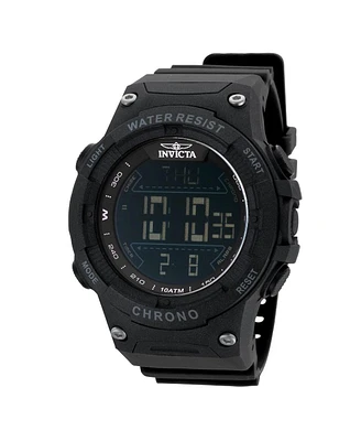 Invicta Men's 47523 Invicta Racing Digital Gmt/Alarm Black Dial Watch