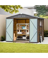 6x8 Iron-Wood Tool Shed, Nature & Function