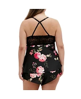 City Chic Plus Arcadia Cami Set