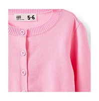 Cotton On Girls Little/Big Sim Knit Cardi