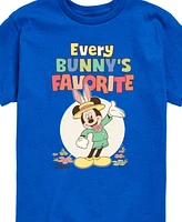 Hybrid Big Boys Disney Mickey Every Bunny's Favorite Graphic T-Shirt