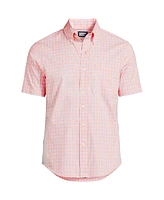 Lands' End Men's Short Sleeve Travel Kit Shirt