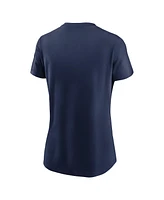 Nike Women's Navy Kansas City Royals City Connect Wordmark T-Shirt