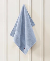 Tommy Hilfiger Home Modern American Solid Cotton Hand Towel, 16" x 26"