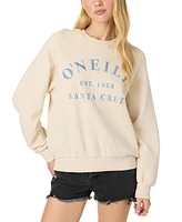 O'Neill Juniors' Boardwalk Tapioca Pullover Fleece Sweatshirt