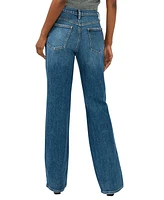 Silver Jeans Co. Women's Baggy Mid Rise Bootcut