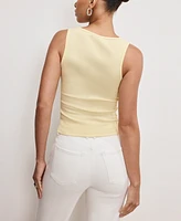 Good American Women's Micro-Rib Tank Top