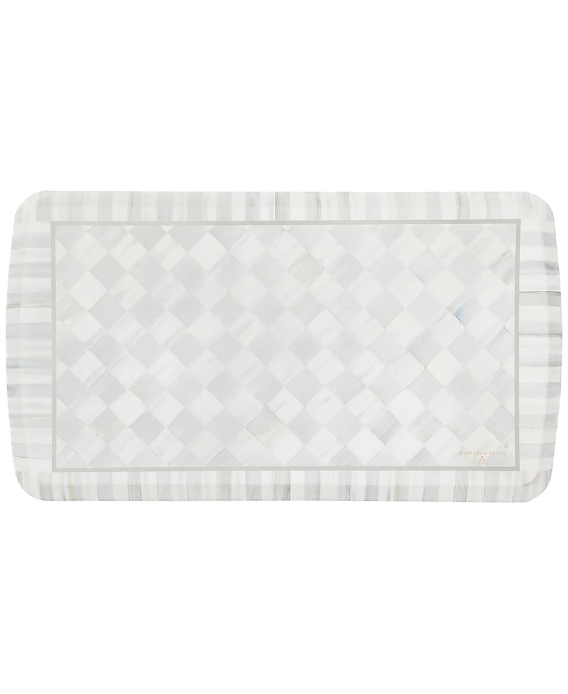 Mackenzie-Childs Sterling Check 20" x 36" GelPro Comfort Mat