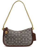 Coach Swinger Bag in Signature Jacquard
