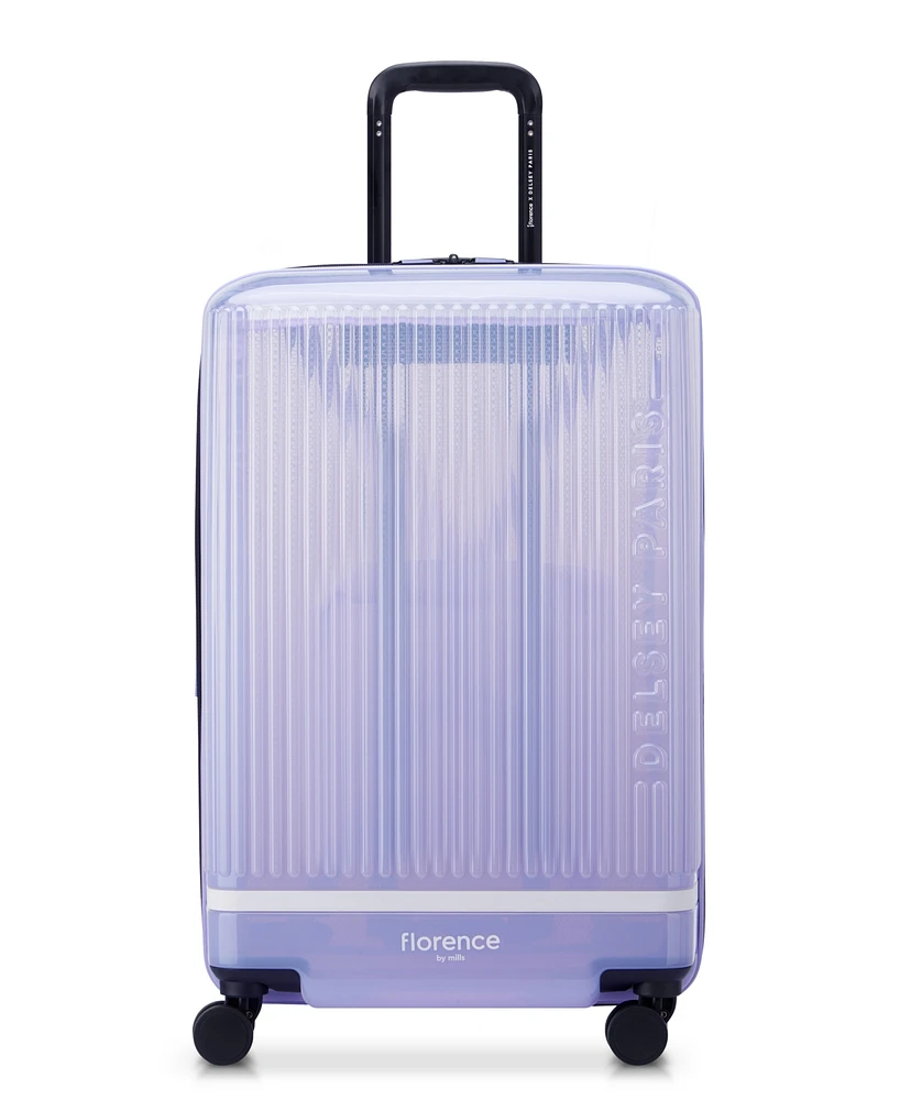 florence by mills x Delsey Paris 24" Gotta Glow Expandable Spinner Upright