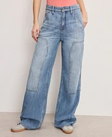 Good American Women's Standard Ease Carpenter Jeans