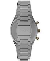 Timex Men's Analog Two-Tone Stainless Steel Watch, 40mm