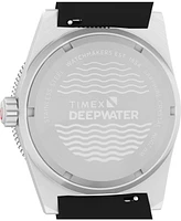 Timex Men's Analog Rubber Strap Watch