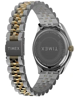 Timex Women's Analog Two-Tone Stainless Steel Watch, 36mm