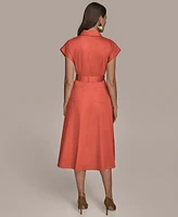 Donna Karan New York Women's Cotton Shirtdress