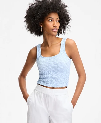 On 34th Women's Textured Knit Tank Top, Exclusively at Macy's