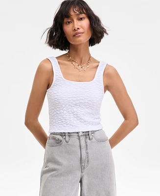 On 34th Women's Textured Knit Tank Top, Exclusively at Macy's