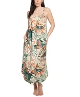 Linea Donatella Women's Milana Floral Maxi Nightgown
