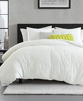 Dkny Modern Hexagon 3 Piece Comforter Set